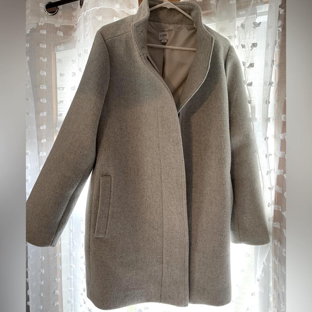 J.Crew city coat. Only one once. Excellent condition.
